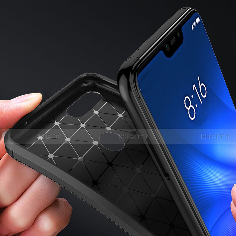 Silikon Hülle Handyhülle Gummi Schutzhülle Tasche Köper für Xiaomi Mi 8 Lite groß