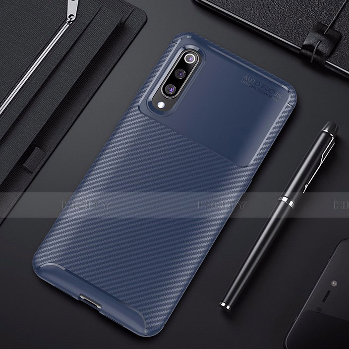 Silikon Hülle Handyhülle Gummi Schutzhülle Tasche Köper für Xiaomi Mi 9 Pro 5G Blau