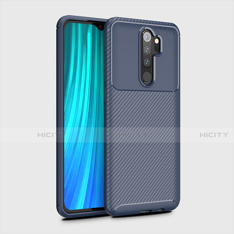 Silikon Hülle Handyhülle Gummi Schutzhülle Tasche Köper für Xiaomi Redmi Note 8 Pro Blau