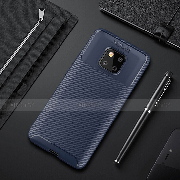 Silikon Hülle Handyhülle Gummi Schutzhülle Tasche Köper S01 für Huawei Mate 20 Pro