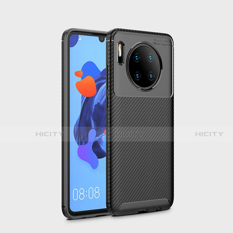 Silikon Hülle Handyhülle Gummi Schutzhülle Tasche Köper S01 für Huawei Mate 30 Pro 5G Schwarz