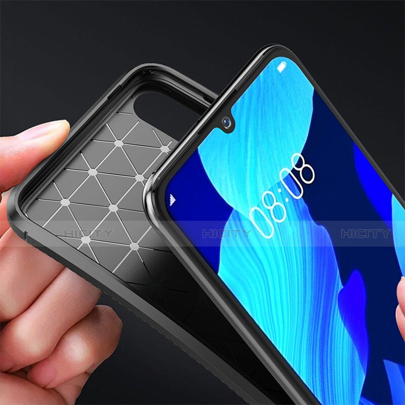 Silikon Hülle Handyhülle Gummi Schutzhülle Tasche Köper S01 für Huawei Nova 5 Pro