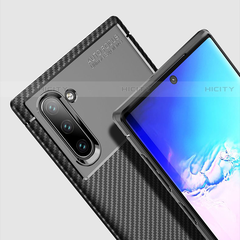 Silikon Hülle Handyhülle Gummi Schutzhülle Tasche Köper S01 für Samsung Galaxy Note 10