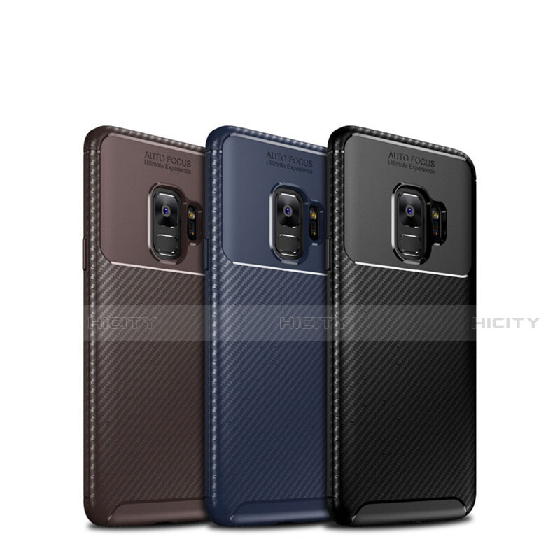 Silikon Hülle Handyhülle Gummi Schutzhülle Tasche Köper S01 für Samsung Galaxy S9