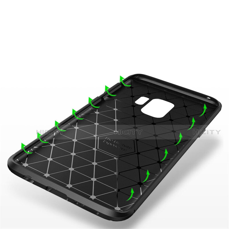 Silikon Hülle Handyhülle Gummi Schutzhülle Tasche Köper S01 für Samsung Galaxy S9