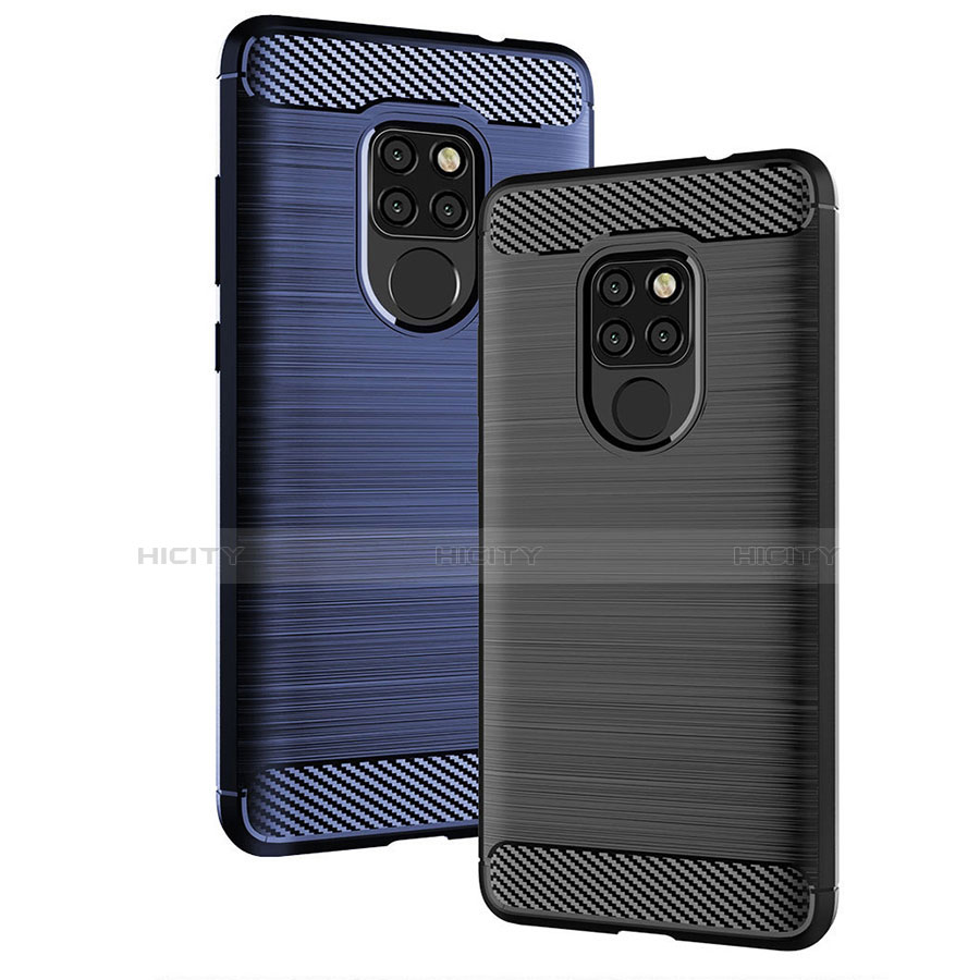 Silikon Hülle Handyhülle Gummi Schutzhülle Tasche Köper S02 für Huawei Mate 20