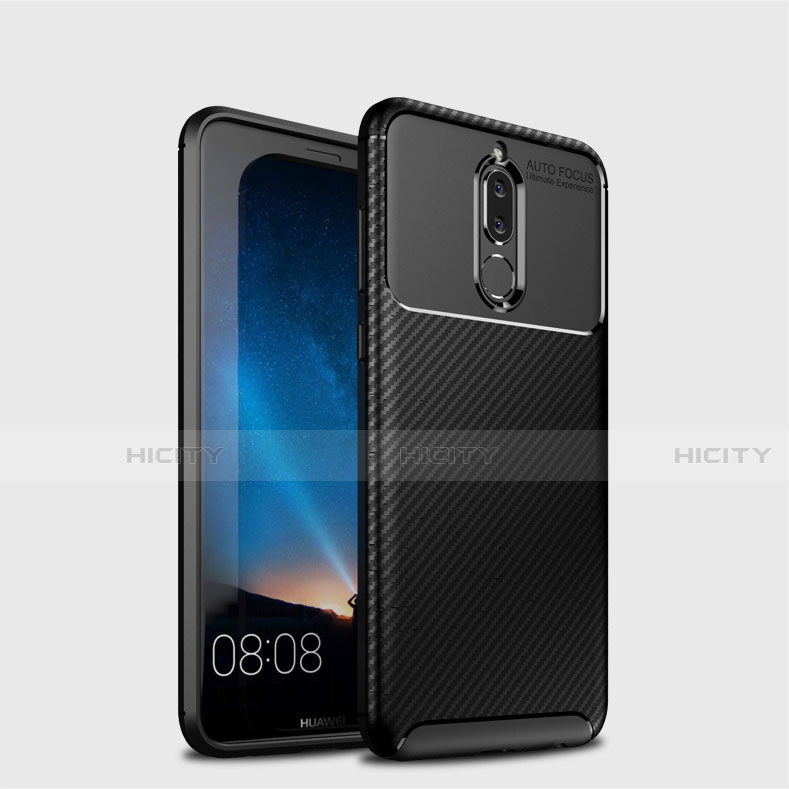 Silikon Hülle Handyhülle Gummi Schutzhülle Tasche Köper S03 für Huawei G10 Schwarz