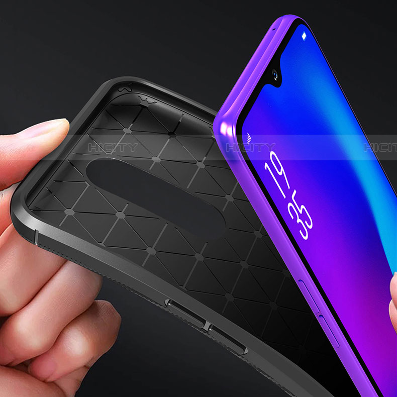 Silikon Hülle Handyhülle Gummi Schutzhülle Tasche Köper Y01 für Oppo RX17 Pro groß