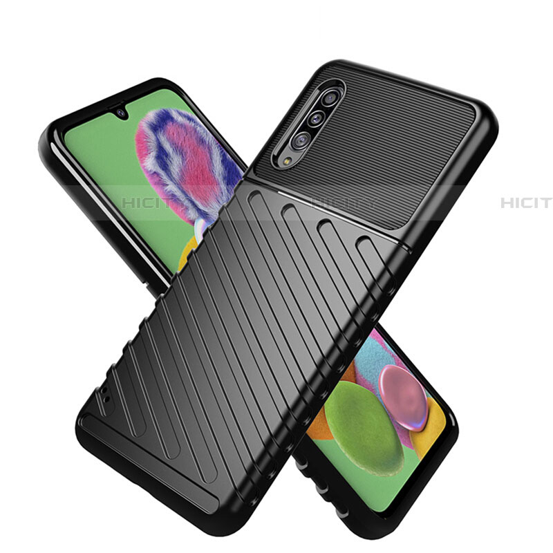 Silikon Hülle Handyhülle Gummi Schutzhülle Tasche Köper Y01 für Samsung Galaxy A70