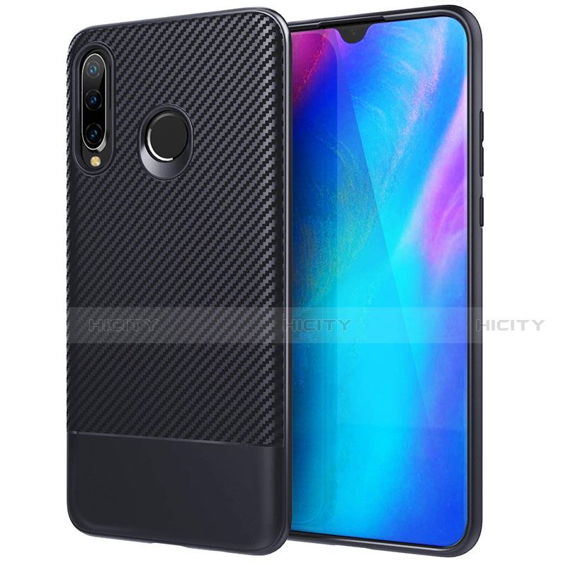 Silikon Hülle Handyhülle Gummi Schutzhülle Tasche Köper Y02 für Huawei Nova 4e Blau