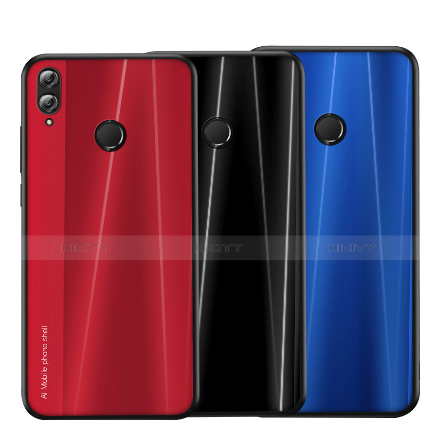 Silikon Hülle Handyhülle Gummi Schutzhülle Tasche Line für Huawei Honor V10 Lite groß