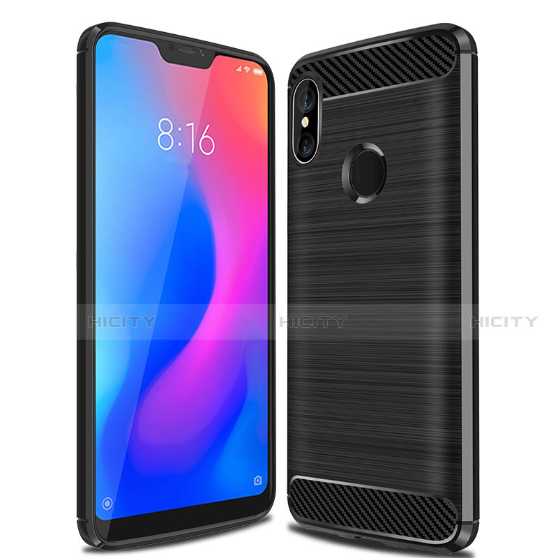 Silikon Hülle Handyhülle Gummi Schutzhülle Tasche Line für Xiaomi Redmi 6 Pro