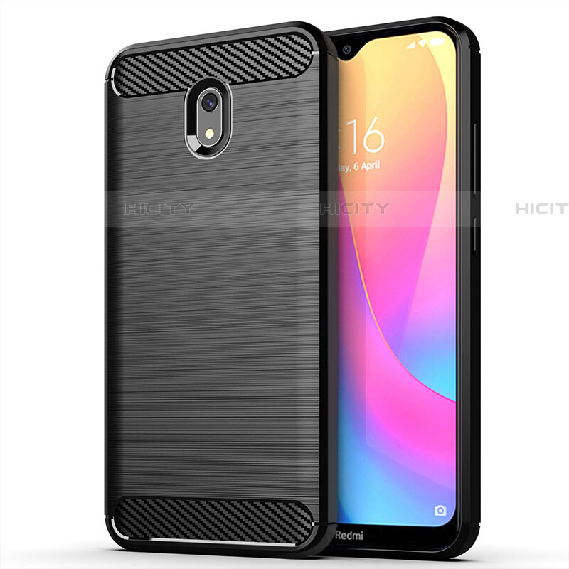 Silikon Hülle Handyhülle Gummi Schutzhülle Tasche Line für Xiaomi Redmi 8A groß