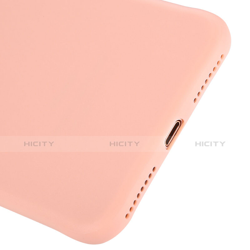 Silikon Hülle Handyhülle Gummi Schutzhülle TPU C02 für Apple iPhone 7 Plus Rosa