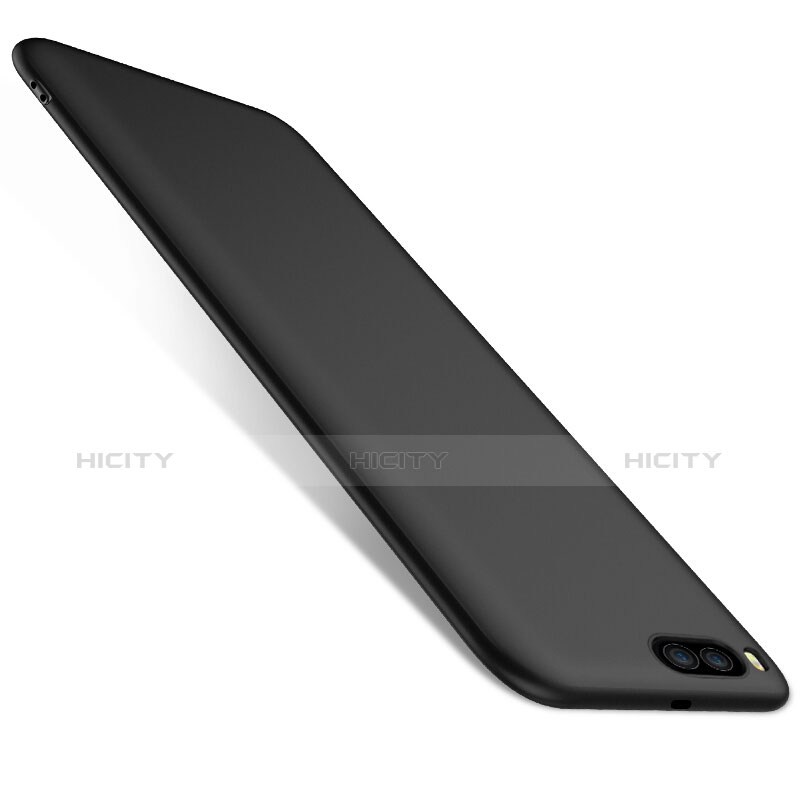 Silikon Hülle Handyhülle Gummi Schutzhülle TPU für Xiaomi Mi 6 Schwarz