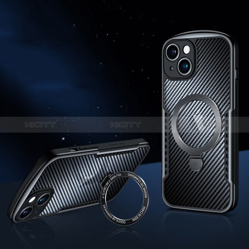 Silikon Hülle Handyhülle Gummi Schutzhülle XD2 für Apple iPhone 14 Plus Schwarz