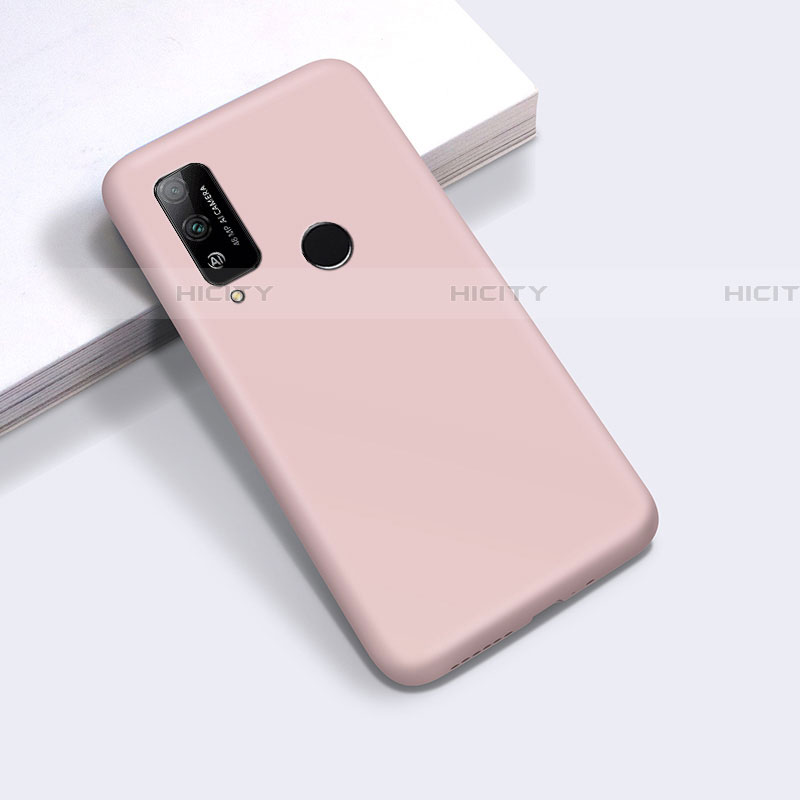 Silikon Hülle Handyhülle Ultra Dünn Flexible Schutzhülle 360 Grad Ganzkörper Tasche für Huawei Honor Play4T Rosa Plus