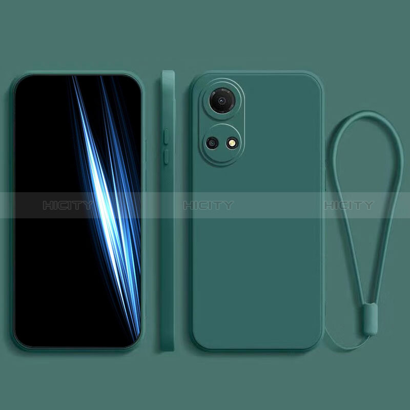 Silikon Hülle Handyhülle Ultra Dünn Flexible Schutzhülle 360 Grad Ganzkörper Tasche für Huawei Honor X7