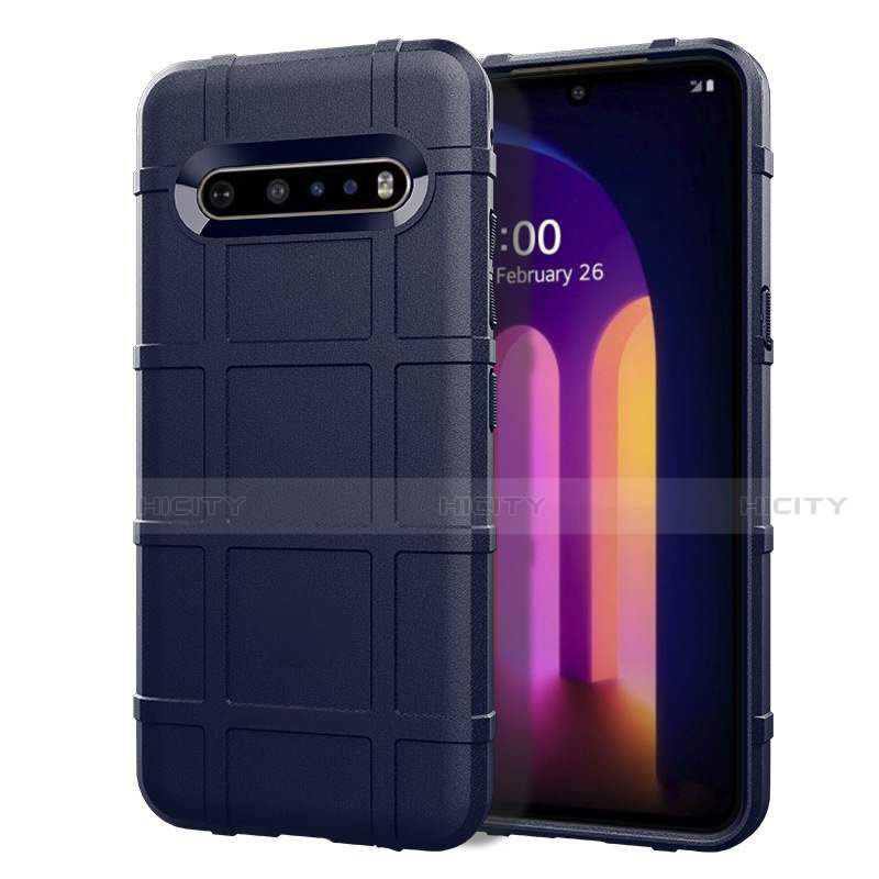 Silikon Hülle Handyhülle Ultra Dünn Flexible Schutzhülle 360 Grad Ganzkörper Tasche für LG V60 ThinQ 5G