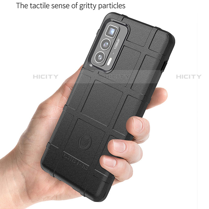 Silikon Hülle Handyhülle Ultra Dünn Flexible Schutzhülle 360 Grad Ganzkörper Tasche für Motorola Moto Edge S Pro 5G