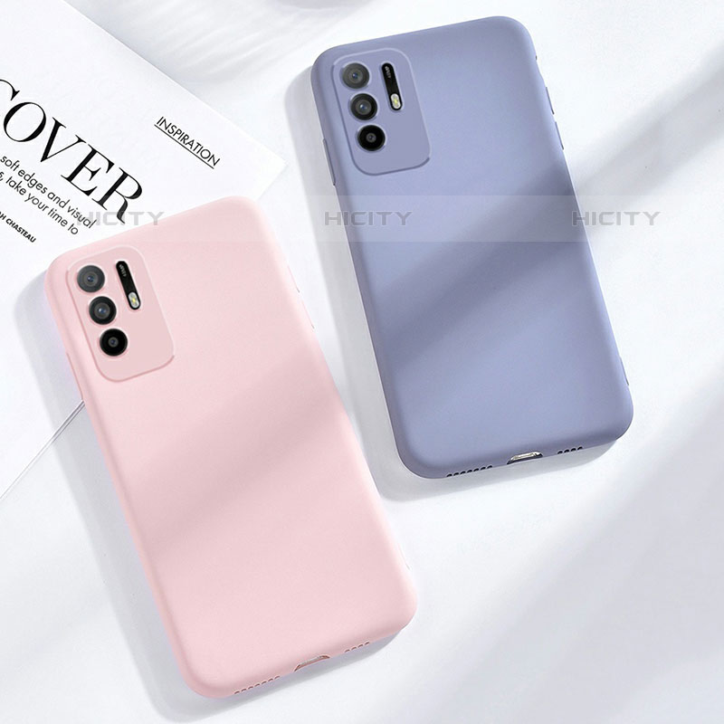 Silikon Hülle Handyhülle Ultra Dünn Flexible Schutzhülle 360 Grad Ganzkörper Tasche für Oppo F19 Pro+ Plus 5G groß