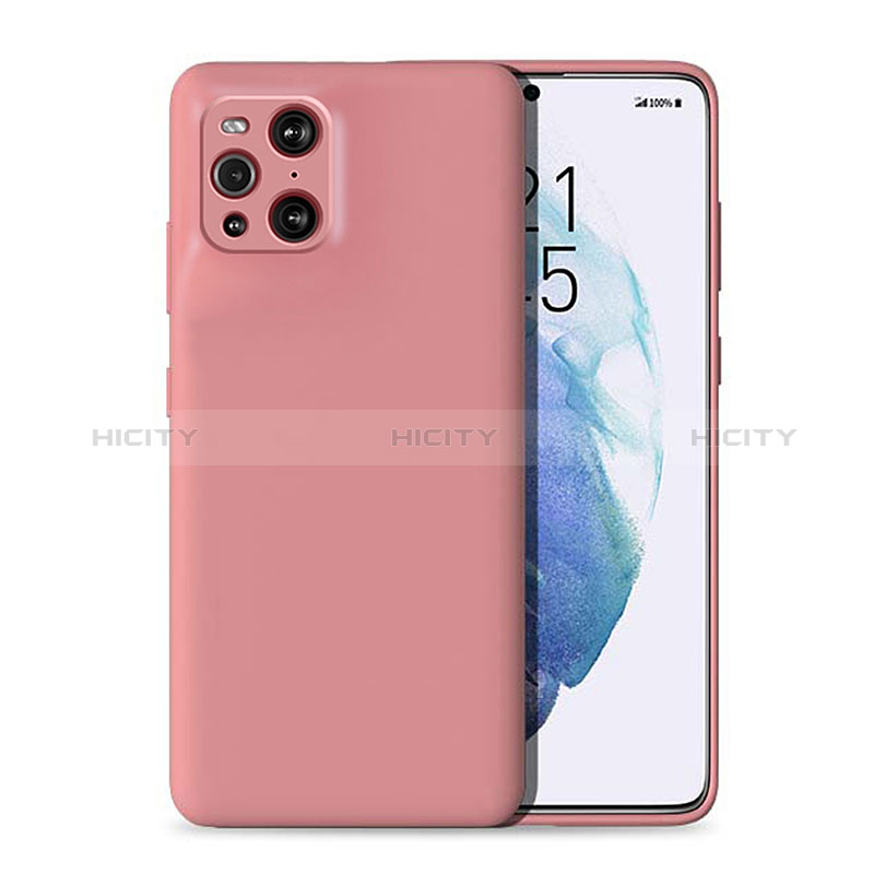 Silikon Hülle Handyhülle Ultra Dünn Flexible Schutzhülle 360 Grad Ganzkörper Tasche für Oppo Find X3 5G