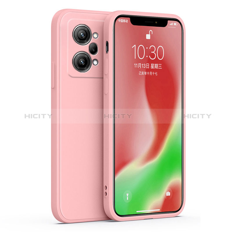 Silikon Hülle Handyhülle Ultra Dünn Flexible Schutzhülle 360 Grad Ganzkörper Tasche für Oppo K10 Pro 5G Rosa Plus