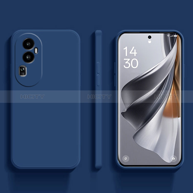 Silikon Hülle Handyhülle Ultra Dünn Flexible Schutzhülle 360 Grad Ganzkörper Tasche für Oppo Reno10 Pro+ Plus 5G