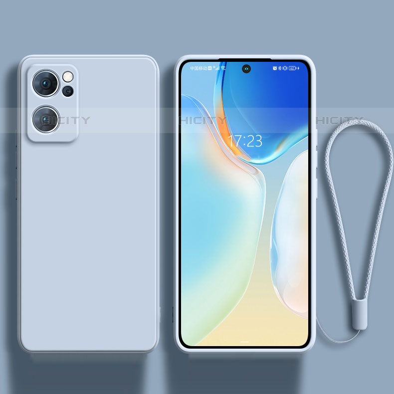 Silikon Hülle Handyhülle Ultra Dünn Flexible Schutzhülle 360 Grad Ganzkörper Tasche für Oppo Reno7 SE 5G