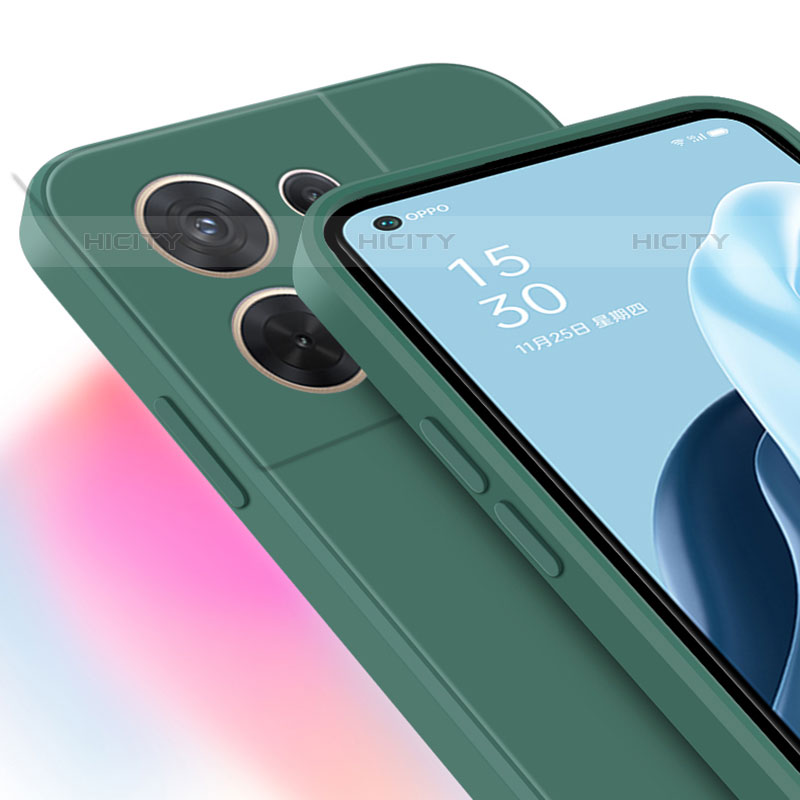 Silikon Hülle Handyhülle Ultra Dünn Flexible Schutzhülle 360 Grad Ganzkörper Tasche für Oppo Reno8 5G