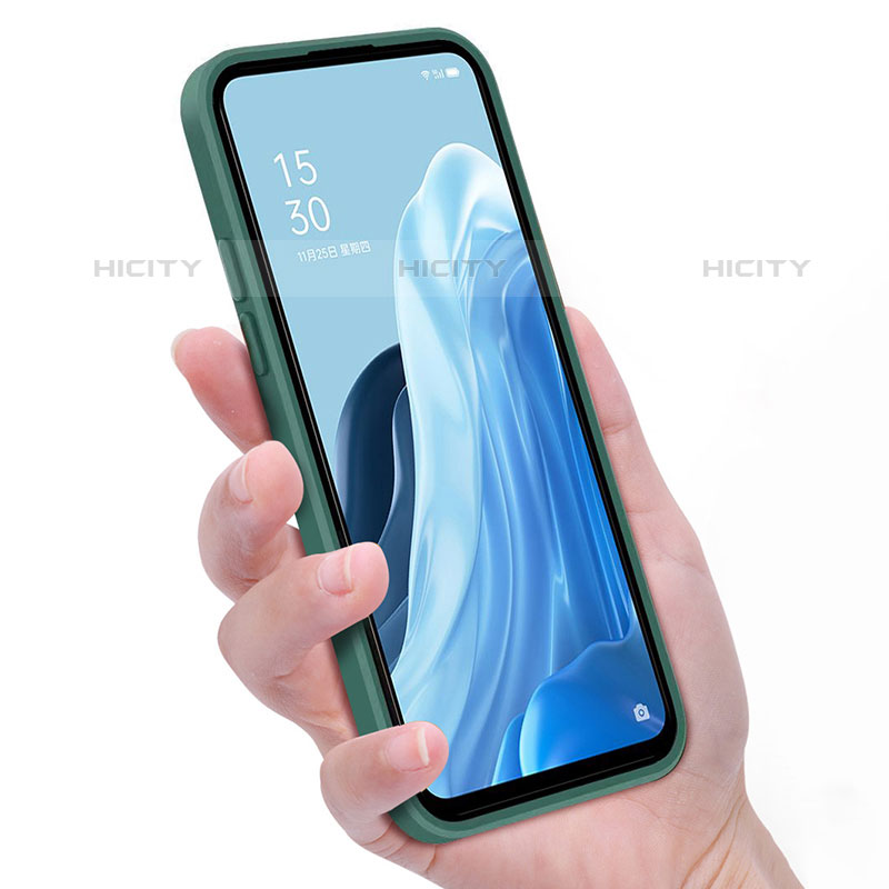 Silikon Hülle Handyhülle Ultra Dünn Flexible Schutzhülle 360 Grad Ganzkörper Tasche für Oppo Reno8 5G