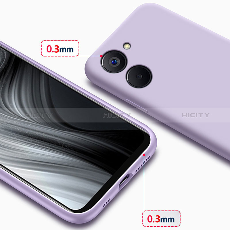 Silikon Hülle Handyhülle Ultra Dünn Flexible Schutzhülle 360 Grad Ganzkörper Tasche für Realme 10S 5G groß