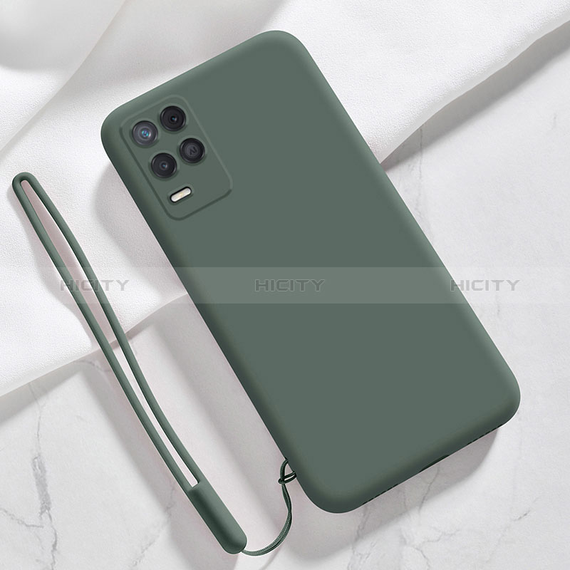 Silikon Hülle Handyhülle Ultra Dünn Flexible Schutzhülle 360 Grad Ganzkörper Tasche für Realme 8s 5G groß