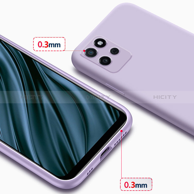 Silikon Hülle Handyhülle Ultra Dünn Flexible Schutzhülle 360 Grad Ganzkörper Tasche für Realme V11 5G