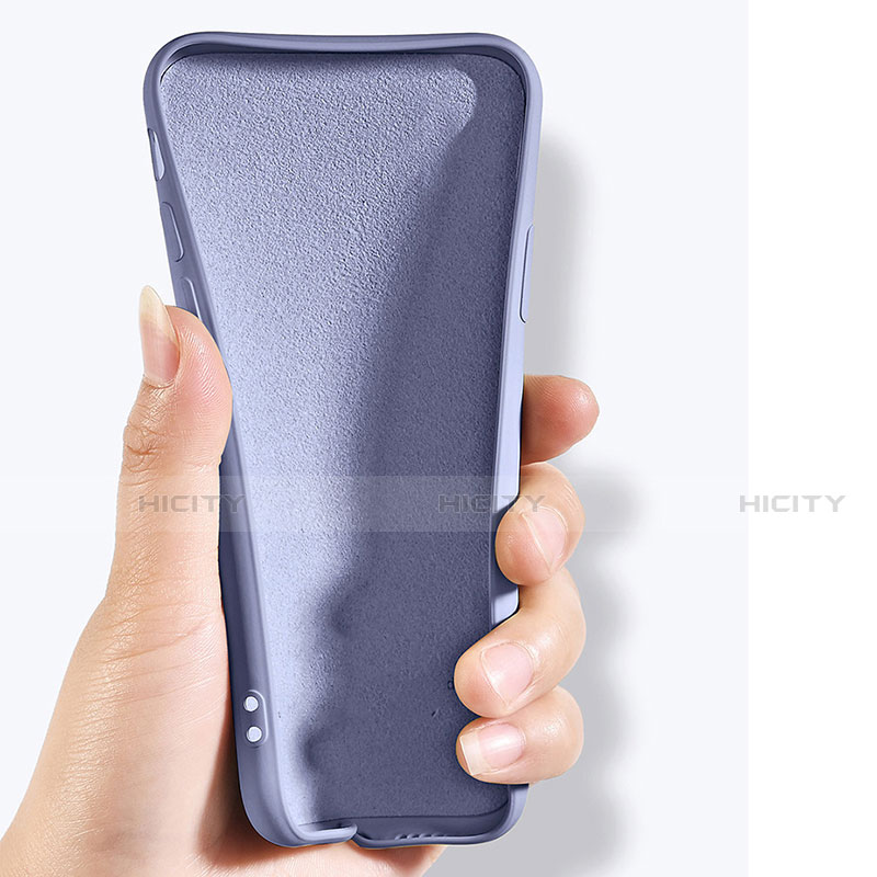 Silikon Hülle Handyhülle Ultra Dünn Flexible Schutzhülle 360 Grad Ganzkörper Tasche für Realme V15 5G groß