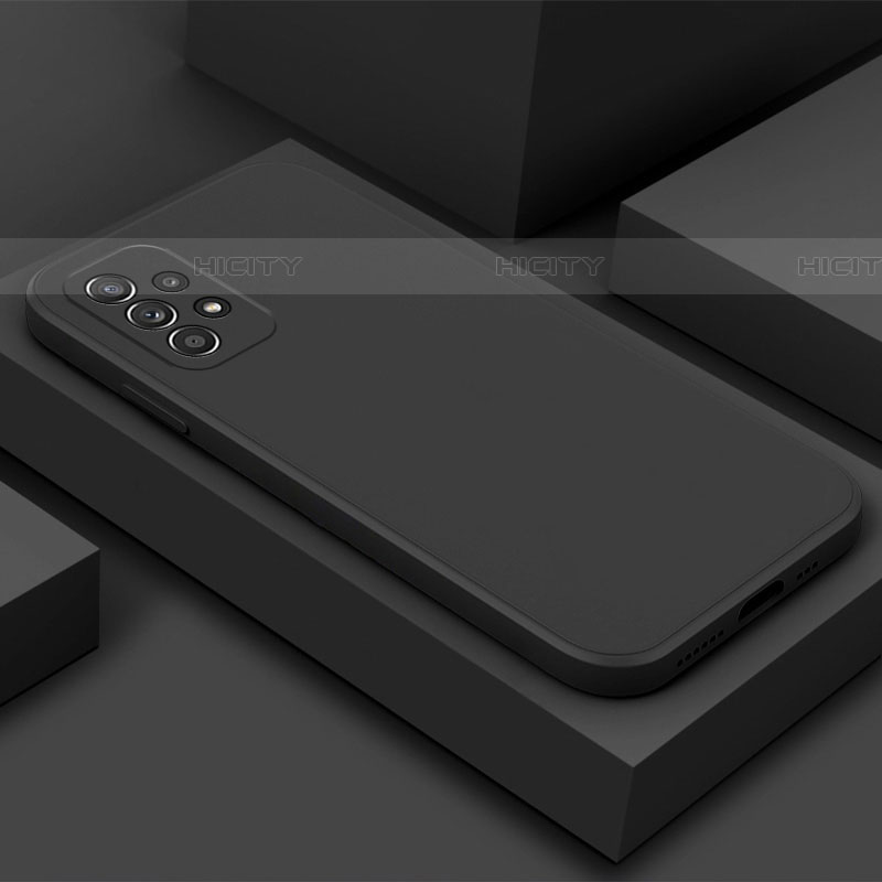 Silikon Hülle Handyhülle Ultra Dünn Flexible Schutzhülle 360 Grad Ganzkörper Tasche für Samsung Galaxy A52 5G groß