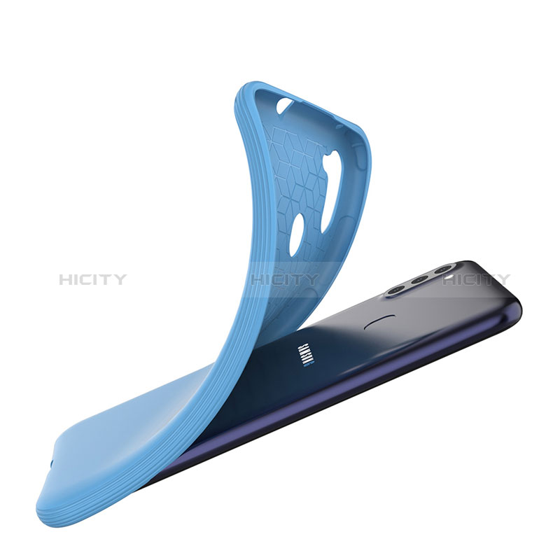 Silikon Hülle Handyhülle Ultra Dünn Flexible Schutzhülle 360 Grad Ganzkörper Tasche für Samsung Galaxy M11 groß