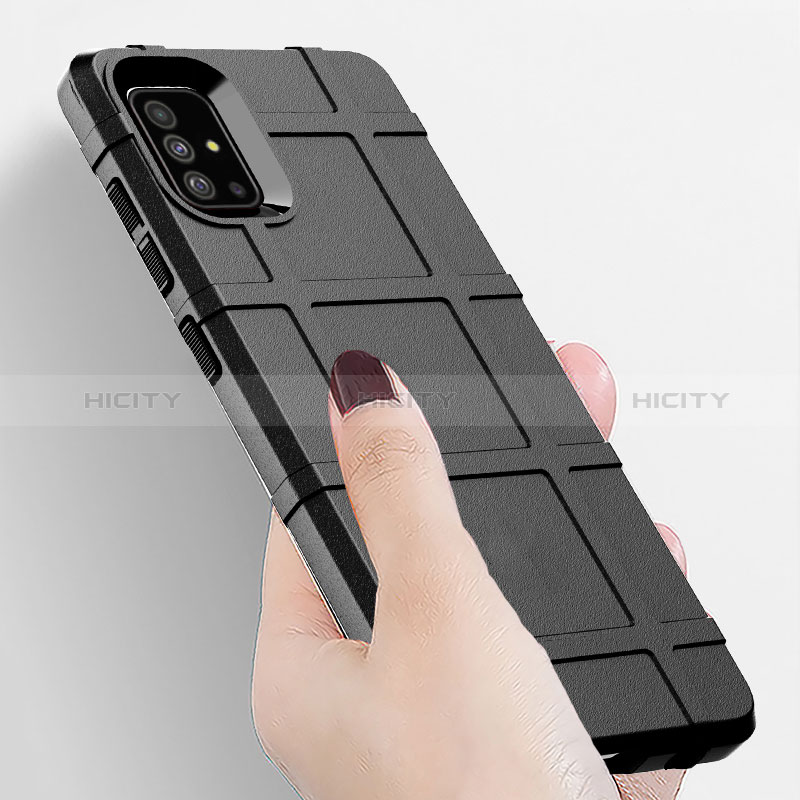 Silikon Hülle Handyhülle Ultra Dünn Flexible Schutzhülle 360 Grad Ganzkörper Tasche für Samsung Galaxy M40S