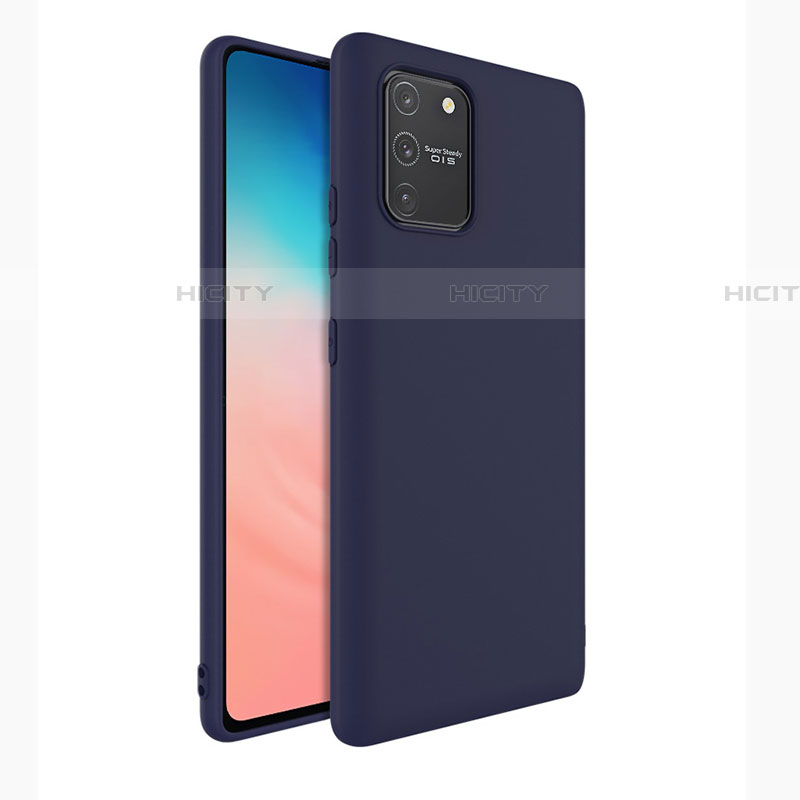 Silikon Hülle Handyhülle Ultra Dünn Flexible Schutzhülle 360 Grad Ganzkörper Tasche für Samsung Galaxy S10 Lite