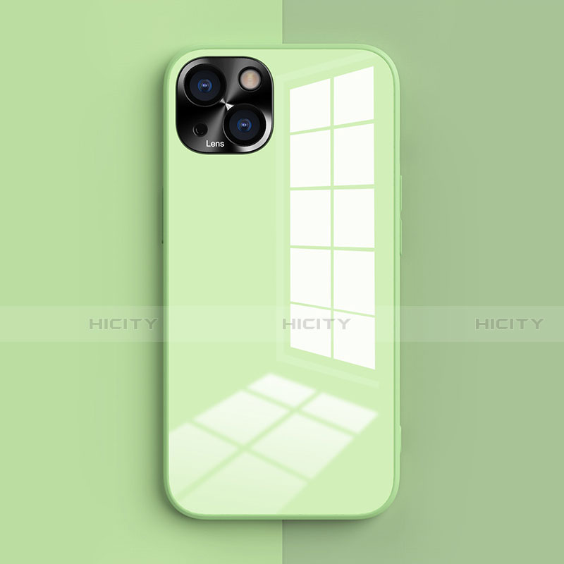 Silikon Hülle Handyhülle Ultra Dünn Flexible Schutzhülle 360 Grad Ganzkörper Tasche G01 für Apple iPhone 14 Plus