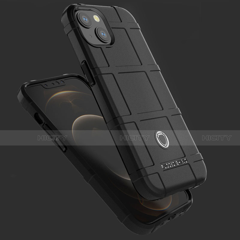 Silikon Hülle Handyhülle Ultra Dünn Flexible Schutzhülle 360 Grad Ganzkörper Tasche G05 für Apple iPhone 13 Mini groß