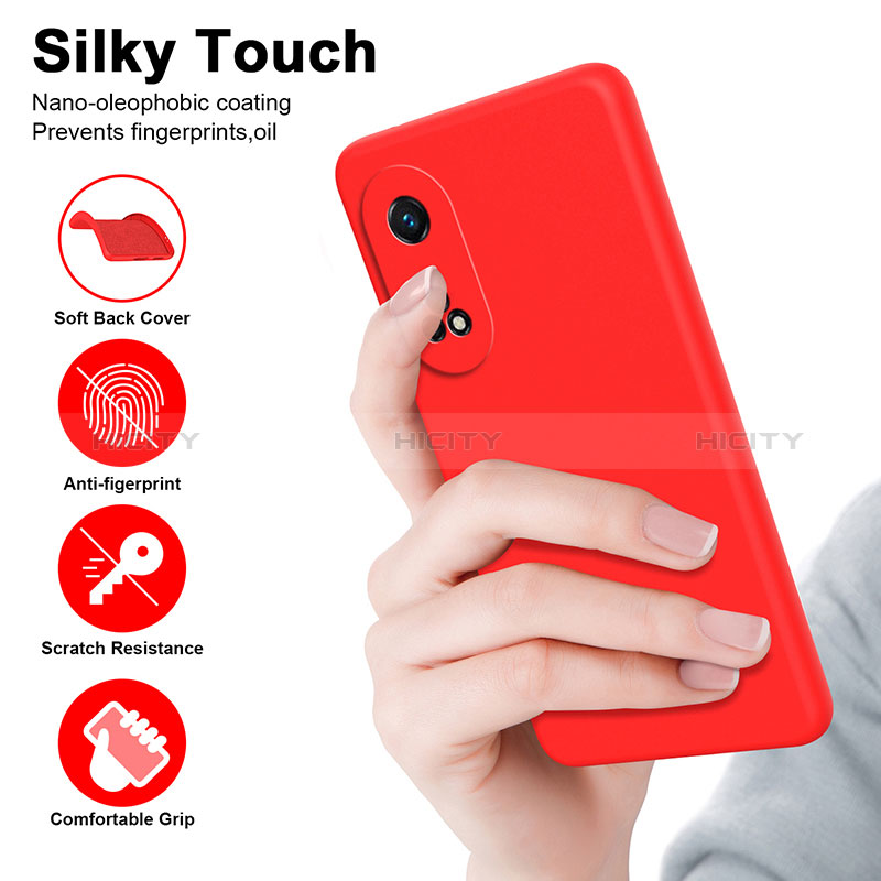 Silikon Hülle Handyhülle Ultra Dünn Flexible Schutzhülle 360 Grad Ganzkörper Tasche H01P für Oppo Reno8 T 4G