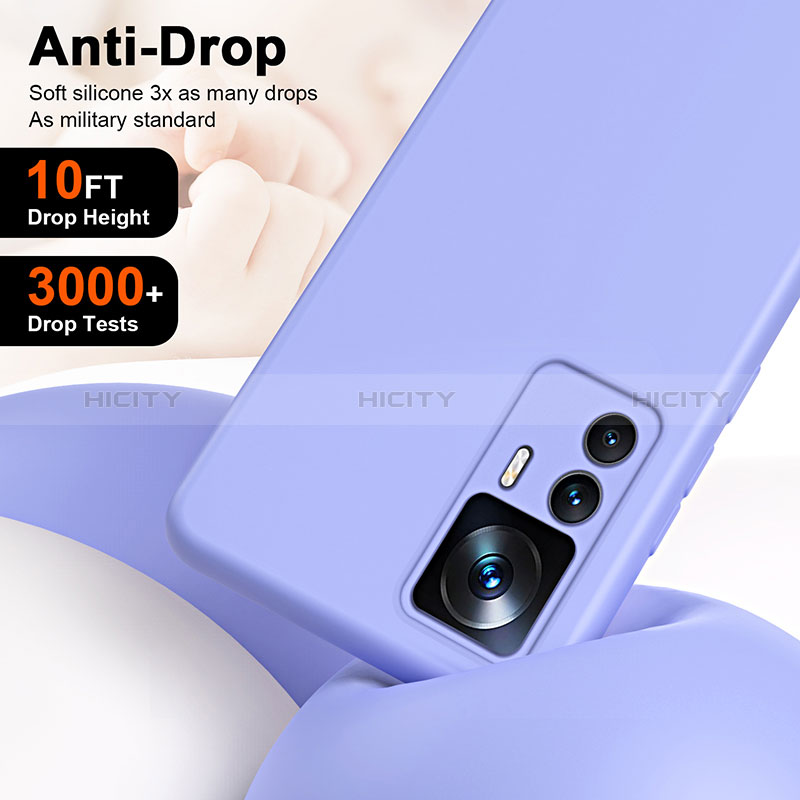 Silikon Hülle Handyhülle Ultra Dünn Flexible Schutzhülle 360 Grad Ganzkörper Tasche H01P für Xiaomi Mi 12T 5G groß