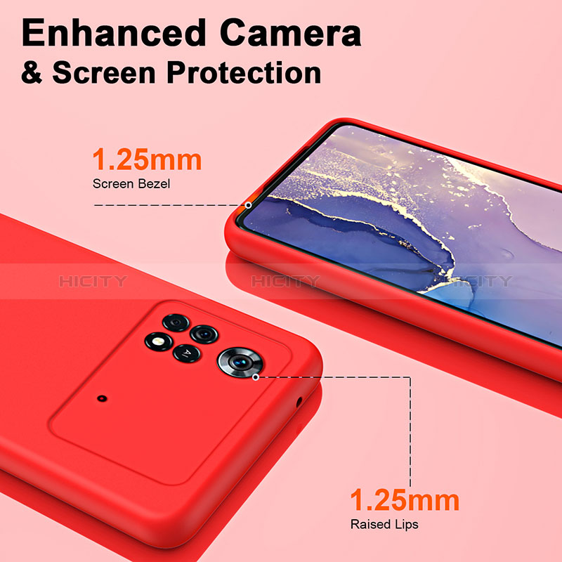 Silikon Hülle Handyhülle Ultra Dünn Flexible Schutzhülle 360 Grad Ganzkörper Tasche H01P für Xiaomi Redmi Note 11E Pro 5G groß