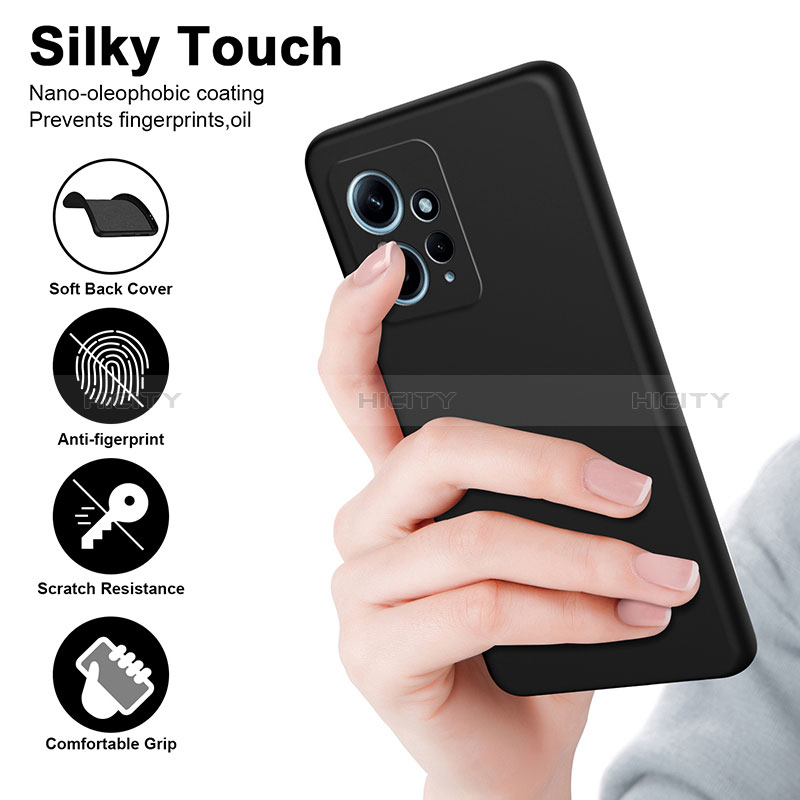 Silikon Hülle Handyhülle Ultra Dünn Flexible Schutzhülle 360 Grad Ganzkörper Tasche H01P für Xiaomi Redmi Note 12 4G groß