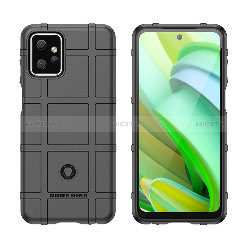 Silikon Hülle Handyhülle Ultra Dünn Flexible Schutzhülle 360 Grad Ganzkörper Tasche J01S für Motorola Moto G Power 5G (2023)