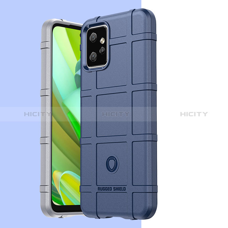 Silikon Hülle Handyhülle Ultra Dünn Flexible Schutzhülle 360 Grad Ganzkörper Tasche J01S für Motorola Moto G Power 5G (2023)