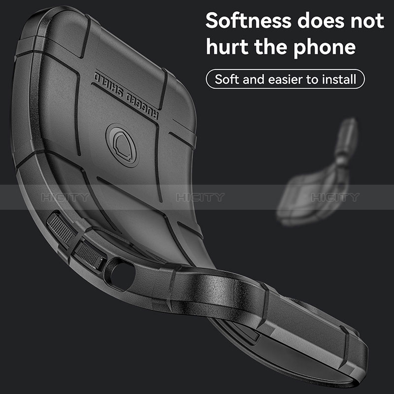 Silikon Hülle Handyhülle Ultra Dünn Flexible Schutzhülle 360 Grad Ganzkörper Tasche J01S für Oppo A76