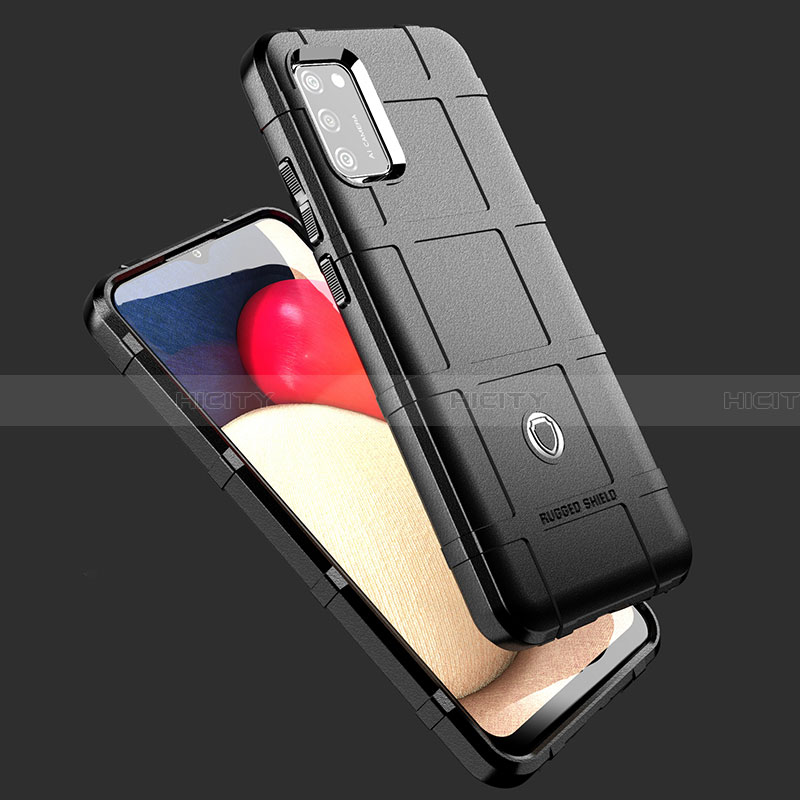 Silikon Hülle Handyhülle Ultra Dünn Flexible Schutzhülle 360 Grad Ganzkörper Tasche J01S für Samsung Galaxy F02S SM-E025F groß