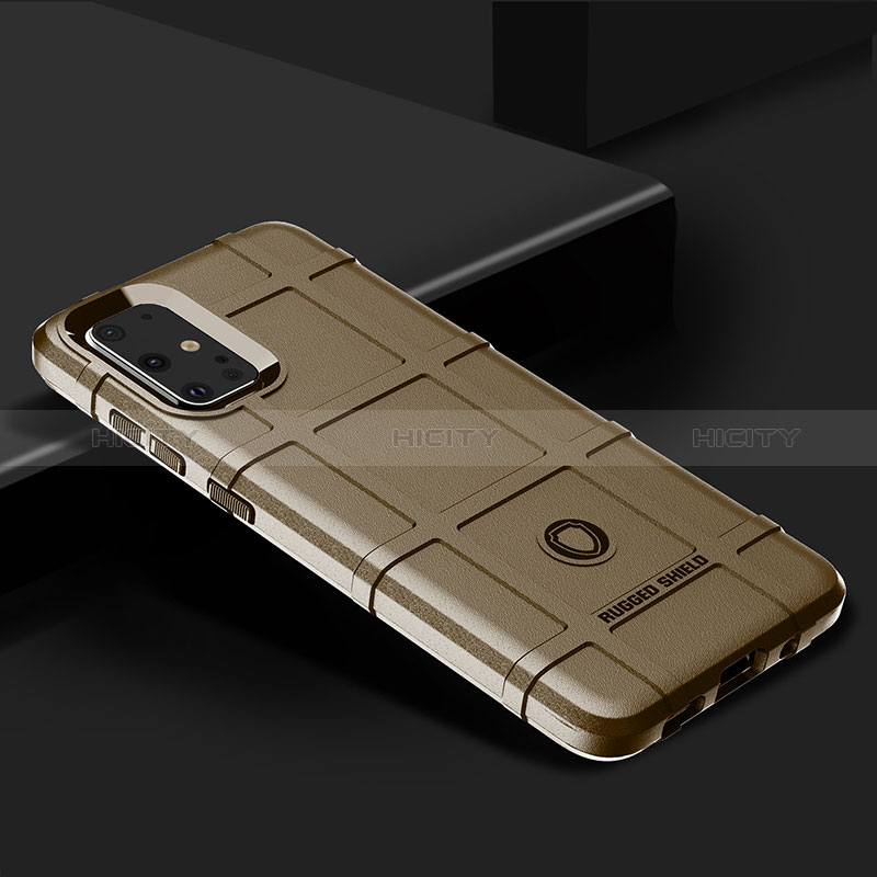 Silikon Hülle Handyhülle Ultra Dünn Flexible Schutzhülle 360 Grad Ganzkörper Tasche J01S für Samsung Galaxy S20 Plus 5G groß